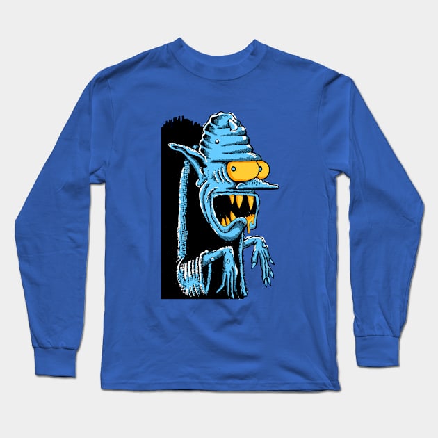 Creepin' after dark. Long Sleeve T-Shirt by PungentBasementArt